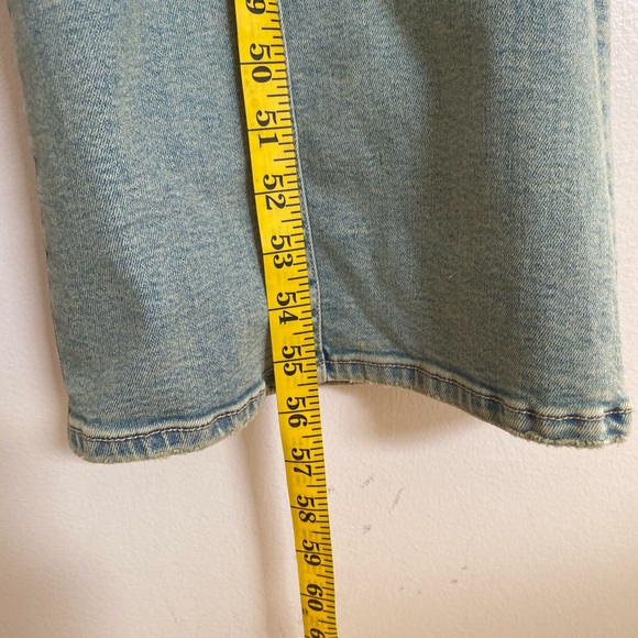 Zara Women's Light Blue Denim Overalls - Picture 7 of 7